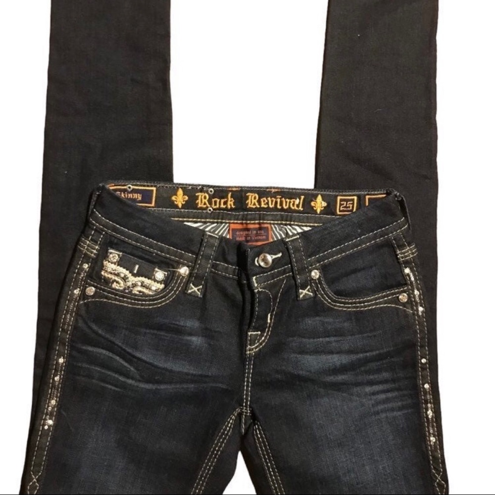 Rock Revival Betty size 25 Skinny leg